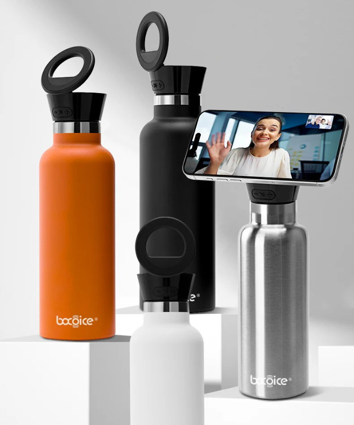 MagBottle — Bone Conduction Water Bottle Speaker | duraMOBI