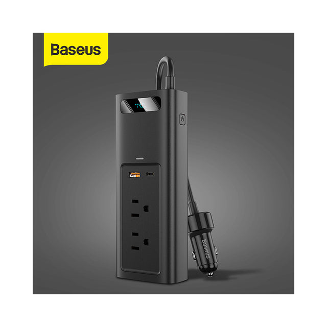 Baseus 150W Car Inverter with Type C Fast Charging