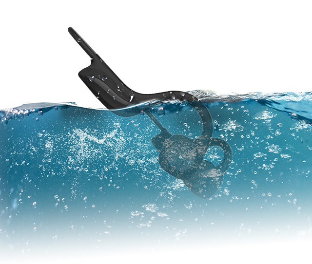 IPX8 Waterproof Bone Conduction Earphones for Swimming