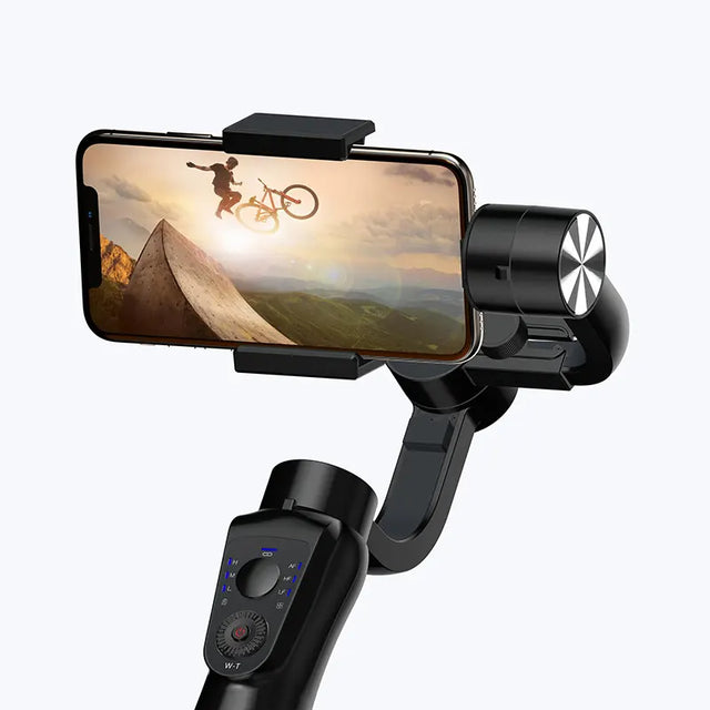 3-Axis Gimbal Stabilizer with Selfie Stick